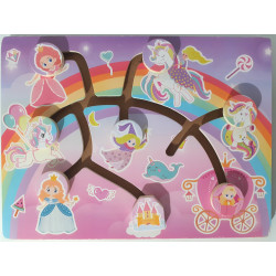 Labyrinthe en bois licorne