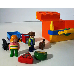 Playmobil 123 - Étal de Marché Transportable