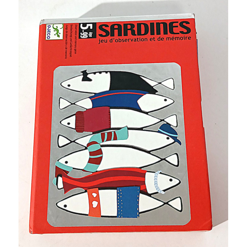 Jeu de cartes Sardines - Djeco