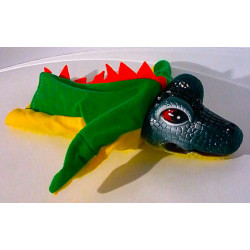 Marionnette crocodile -théâtre