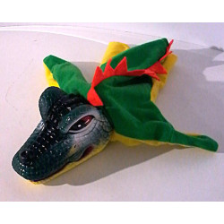 Marionnette crocodile -théâtre