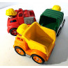 Set de 3 camions et 3 figurines - OXYBUL