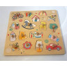 Puzzle bouton acidulé - VertBaudet