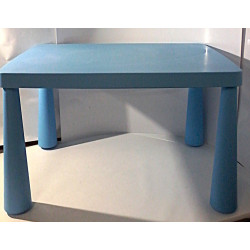 Table en plastique pour enfants bleu - IKEA