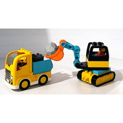 Camion et la Pelleteuse -...