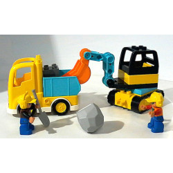 Camion et la Pelleteuse - Lego Duplo