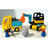 Camion et la Pelleteuse - Lego Duplo