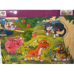 Puzzle en bois - Eichhorn