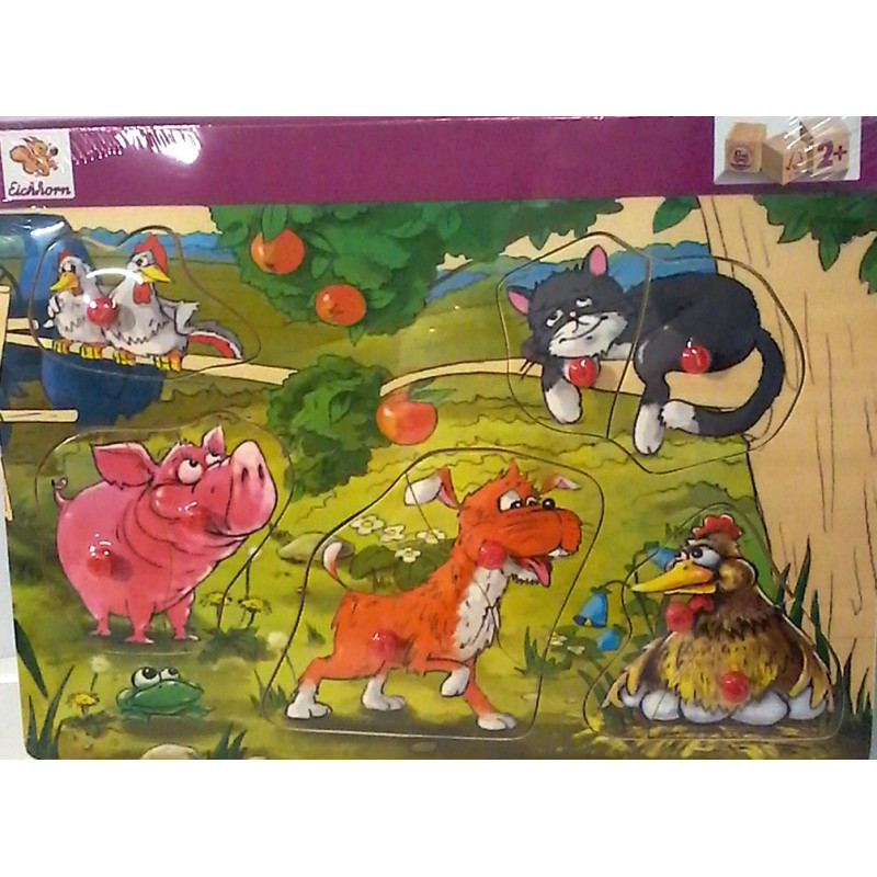 Puzzle en bois - Eichhorn
