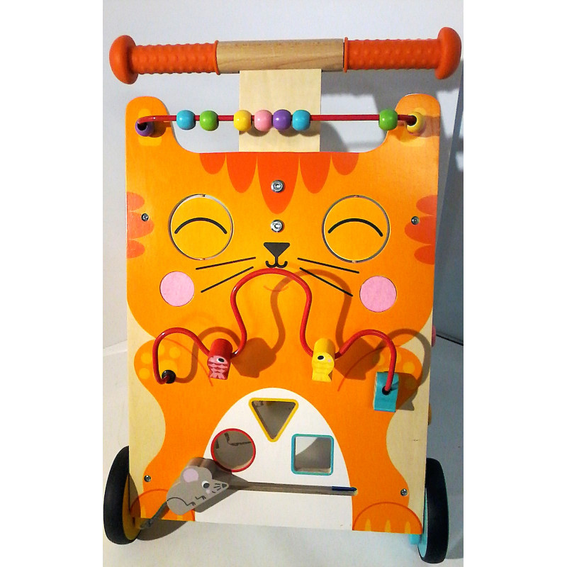 Trotteur Multi-activités Chat - Janod