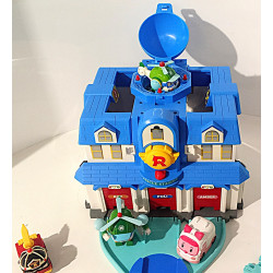 Quartier générale QG Robocar Poli - Silverlit