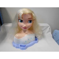 Tête a coiffer Disney reine des neiges