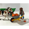 Tracteur et animaux réf 4497 - Playmobil - Création LRE