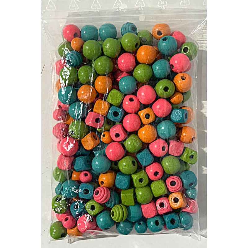 Perles en bois