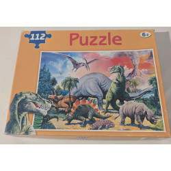 Puzzle Dinosaure - 112 pièces