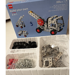Jeu de construction en métal 3 en 1- Hema