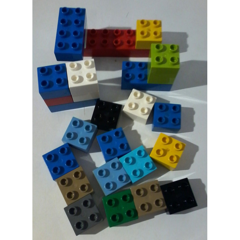 Lot de25 Briques - lego Duplo