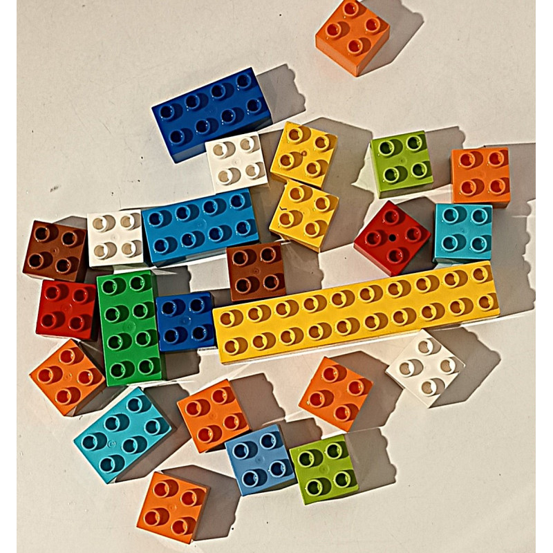 Lot de 25 briques - Lego Duplo