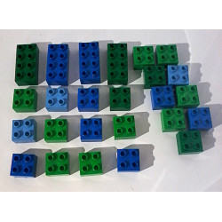 Lot de 25 Briques - Lego Duplo