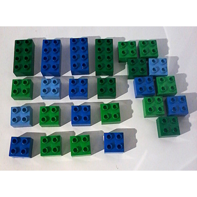 Lot de 25 Briques - Lego Duplo