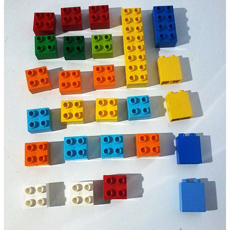 Lot de 25 briques - Lego Duplo