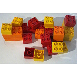 Lot de 25 briques - Lego Duplo