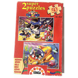 2 Super Puzzle Mickey - Educa