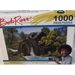 Puzzle moulin à eau - bob Ross