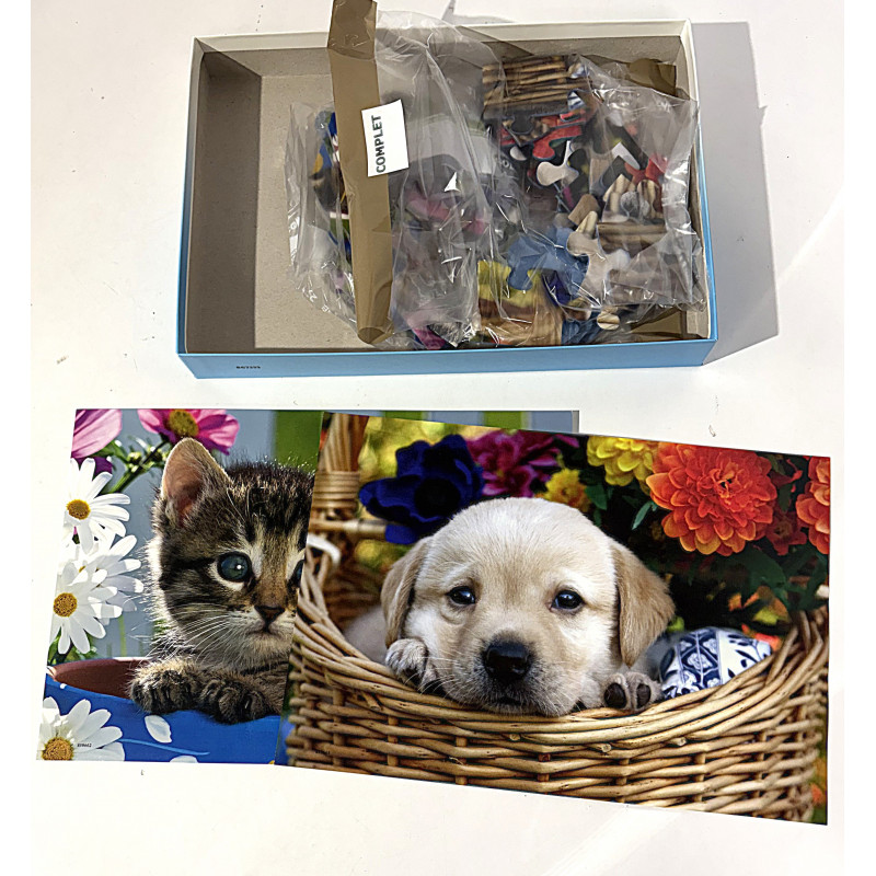 Puzzle chat et chien - Ravensburger