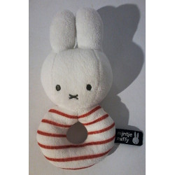 Doudou hochet lapin blanc...