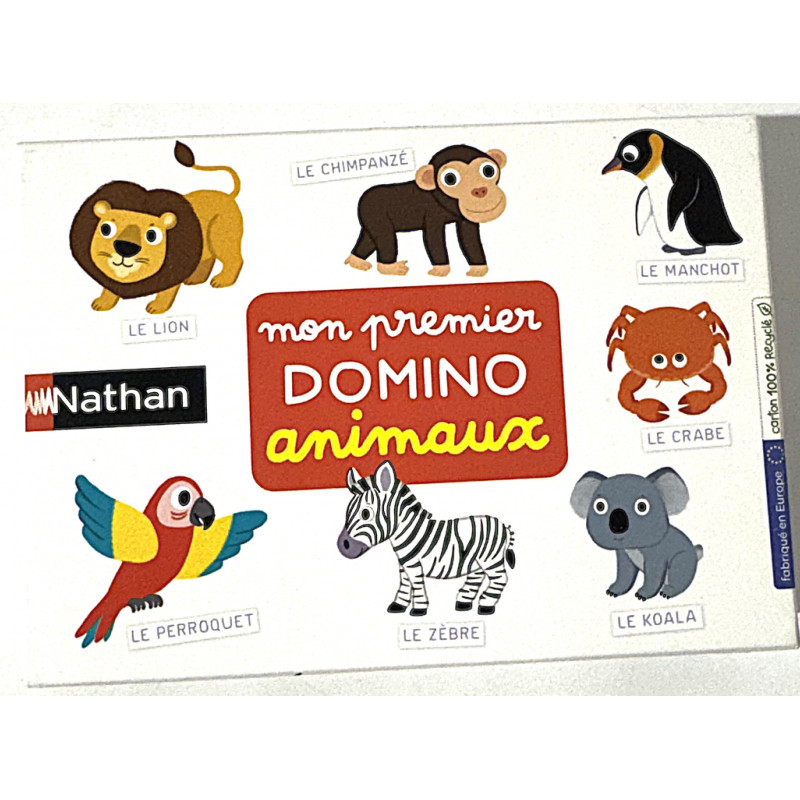 Mon Premier Domino Animaux - Nathan