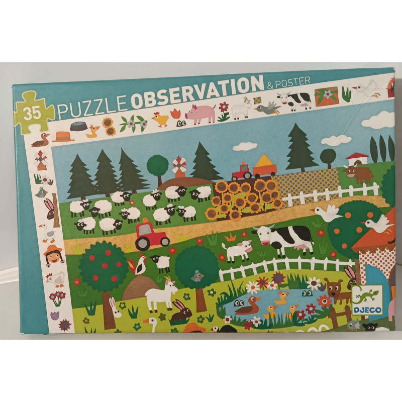 Puzzle observation - Djeco