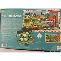 Puzzle observation - Djeco
