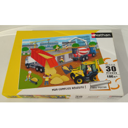 Puzzle le chantier - Nathan