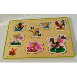 Puzzle en bois ferme -...