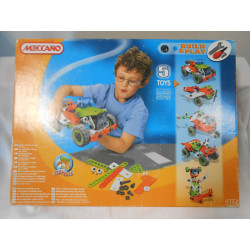 Boite Meccano 5 Modèles Build and Play 7106