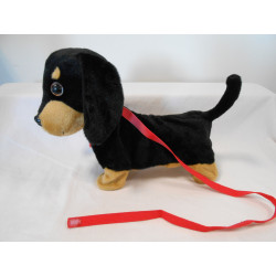 Peluche chien teckel éléctronique