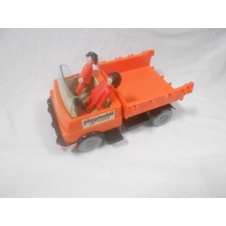 Camion de travaux / chantier + accessoires Playmobil Très bon état -  Playmobil
