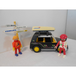 Voiture avec Coffre de toit Playmobil