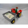 Tracteur playmobil avec accessoires