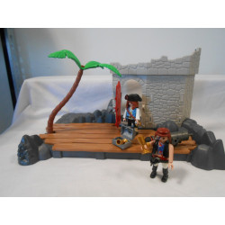 Playmobil île aux pirates