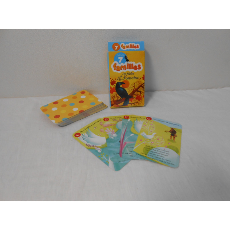 Jeu de 7 familles Les Fables de la Fontaine