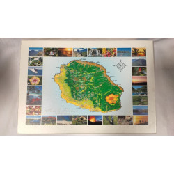 Puzzle 500 pièces île de la Réunion