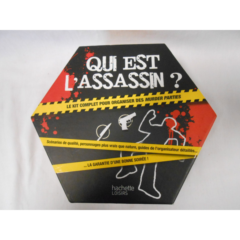 Jeu QUI EST L'ASSASSIN ? (manque photo verso + voir prix avec Christelle)