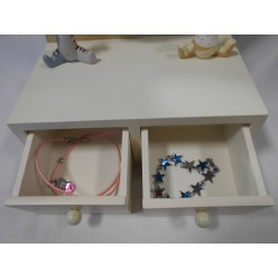 Mini coiffeuse en bois