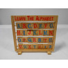 Abécédaire en anglais en bois