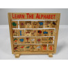 Abécédaire en anglais en bois