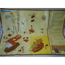 Bateau Pirate Playmobil Vintage