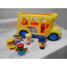 Bus scolaire Little Peoples + 5 personnages