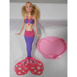 Poupée Barbie sirène bulle...